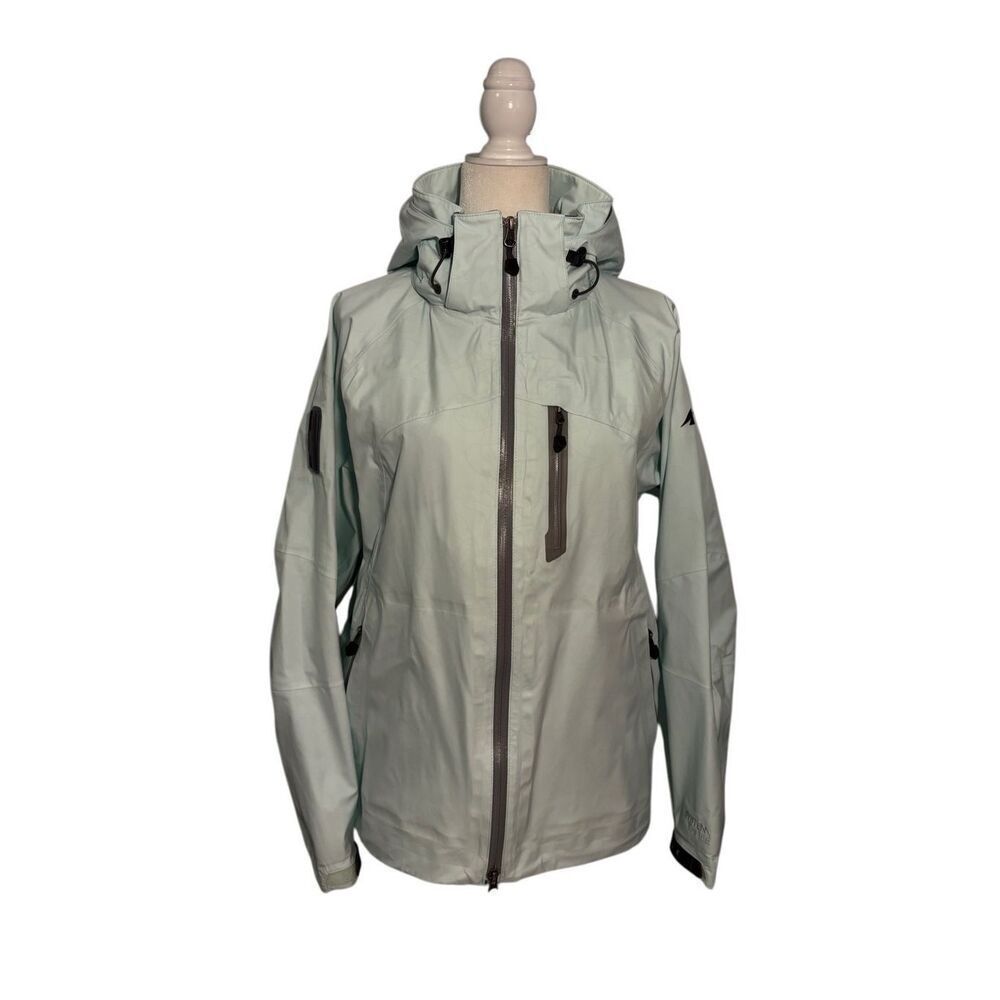 Eastern Mountain Sports water repellent mint green jacket - L
